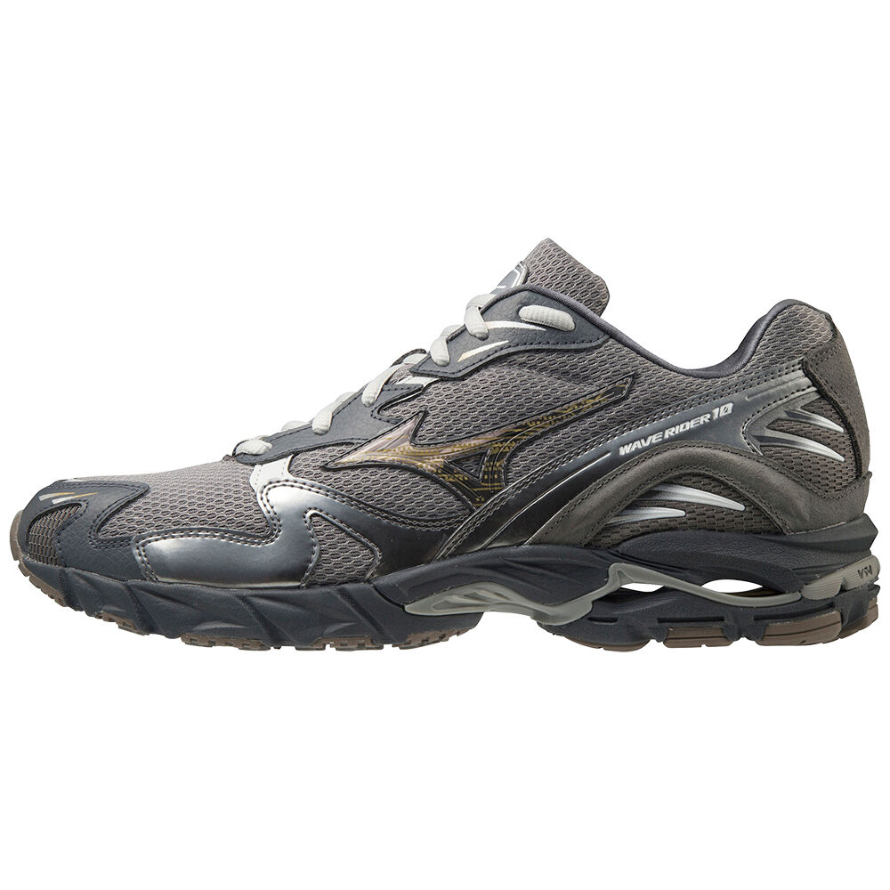 Deportivas Mizuno Wave Rider 10 Hombre Gris Comprar PYVM-47531